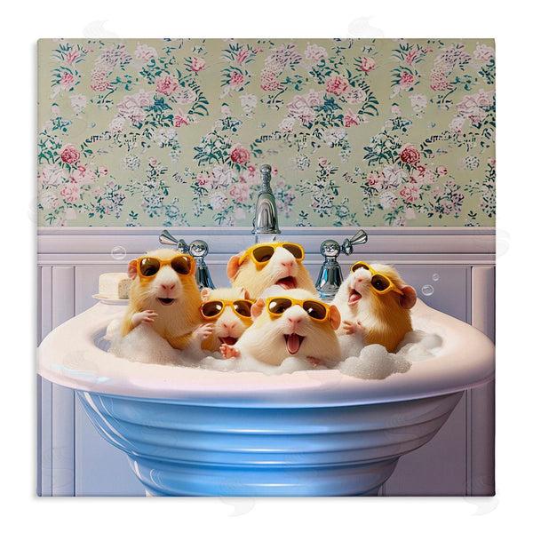 stupell industries Jim Baldwin | Guinea Pigs Sink
