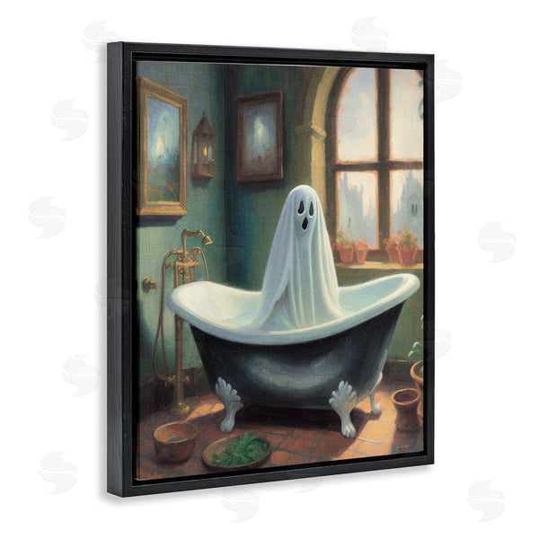 Stupell Industries Jo Moulton | Ghost Bathing In Tub