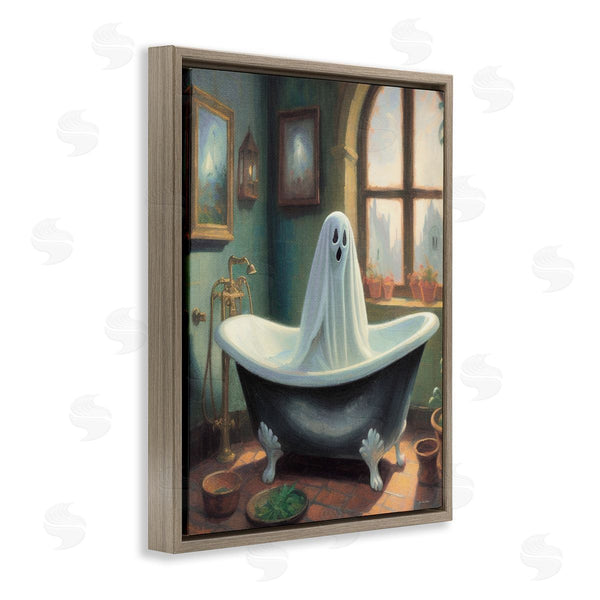 Stupell Industries Jo Moulton | Ghost Bathing In Tub