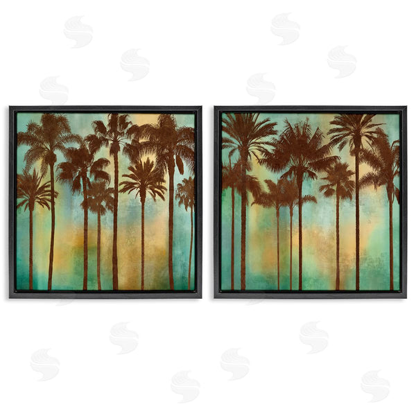 Stupell Industries John Seba | Palms On Blue & Orange
