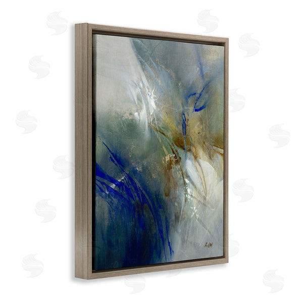Stupell Industries K. Nari | Blue & Neutrals Distortion