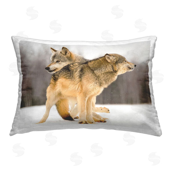 stupell industries Lisa Dearing | Wolf Duo Huddle