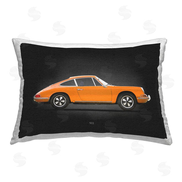 Stupell Industries Mark Rogan | Orange Antique Coupe