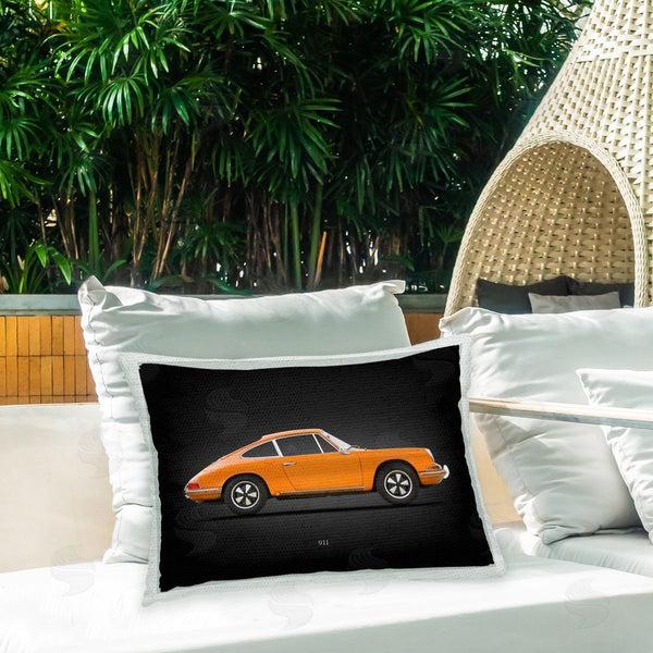 Stupell Industries Mark Rogan | Orange Antique Coupe