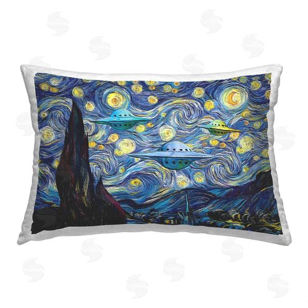 stupell industries Oliver L. | UFO in Starry Sky