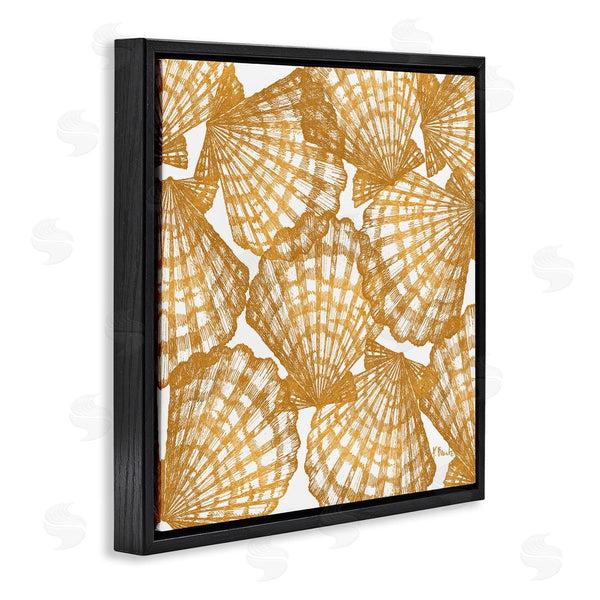 Stupell Industries Paul Brent | Gold Tropez Shells