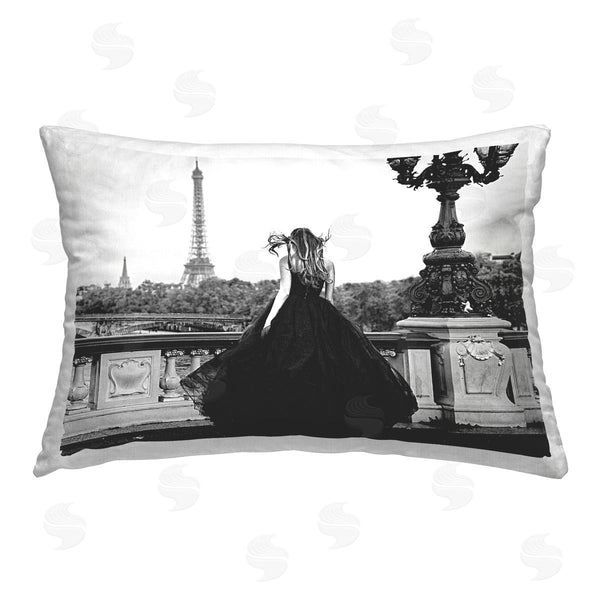 stupell industries Reinders | Girl in Gown Cityscape