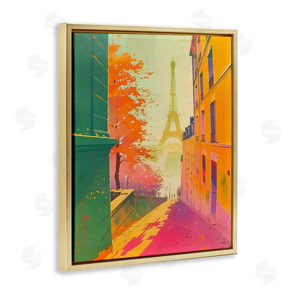 Stupell Industries Sasha | Abstract Paris View