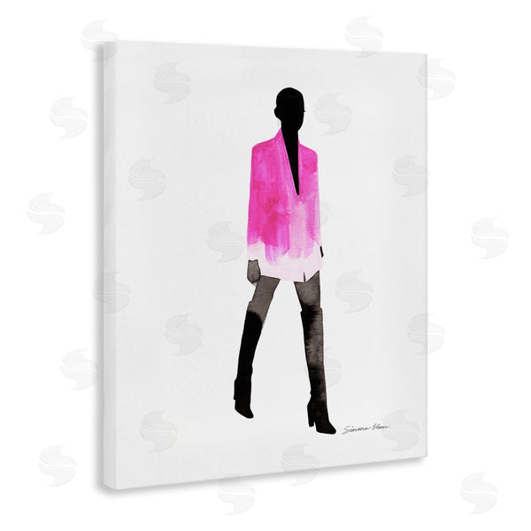 Stupell Industries Simone Elum | Girl In Pink Jacket