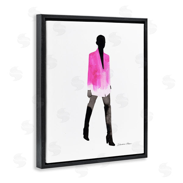Stupell Industries Simone Elum | Girl In Pink Jacket