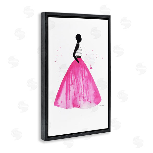Stupell Industries Simone Elum | Pink Ballgown Skirt