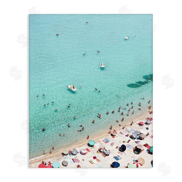 stupell industries Sisi and Seb | Busy Beach View