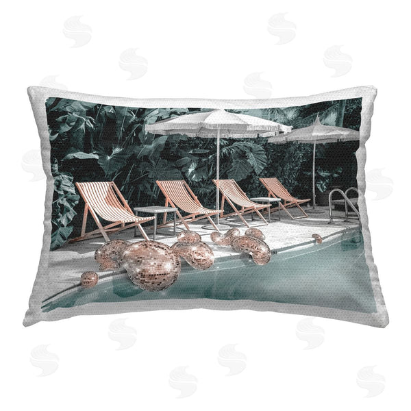 Stupell Industries Ziwei Li | Disco Pool Scene