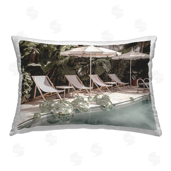 Stupell Industries Ziwei Li | Glam Disco Poolside