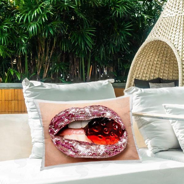 Stupell Industries Ziwei Li | Glitzy Sequin Lips