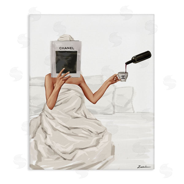 stupell industries Ziwei Li | Pouring Drink in Bed