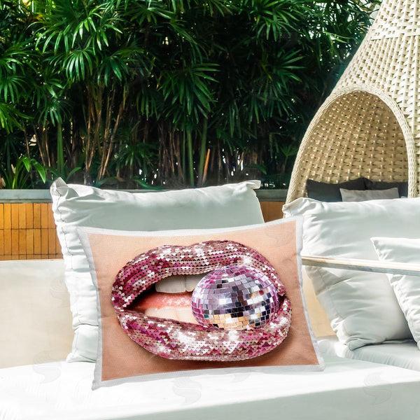 Stupell Industries Ziwei Li | Sparkle Disco Lips