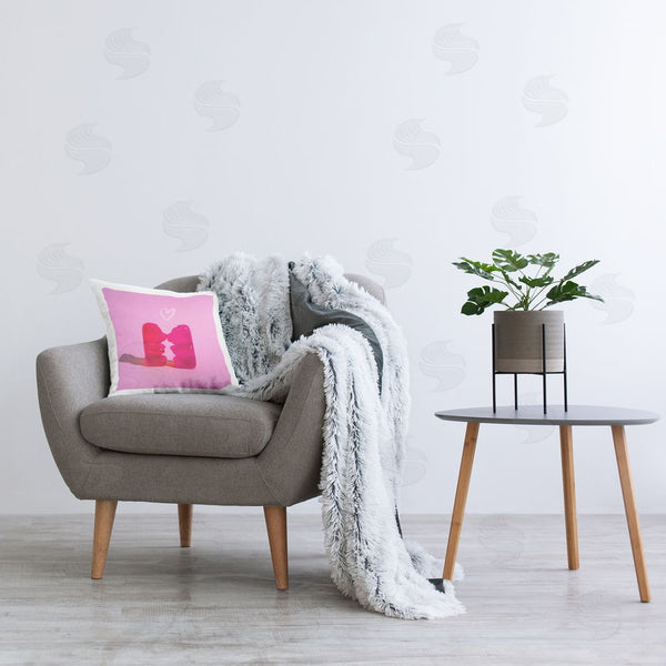 Stupell Industries Stupell Studio | Candy Bears Romance Printed Throw Pillow