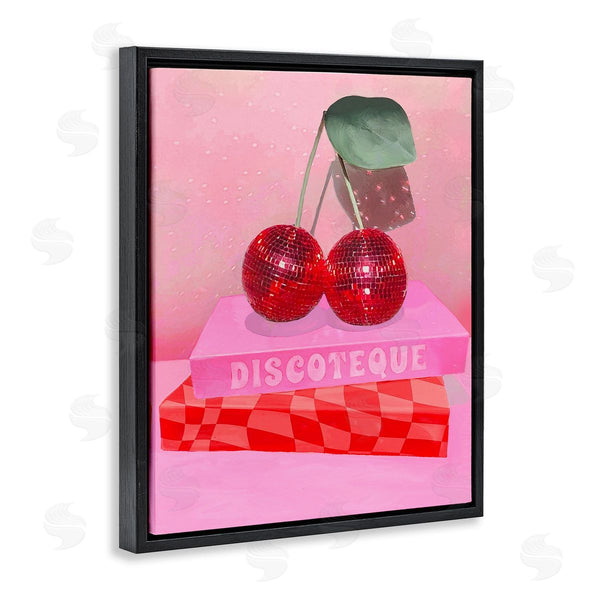 Stupell Industries Stupell Studio | Cherries On Book Stack Wall Art