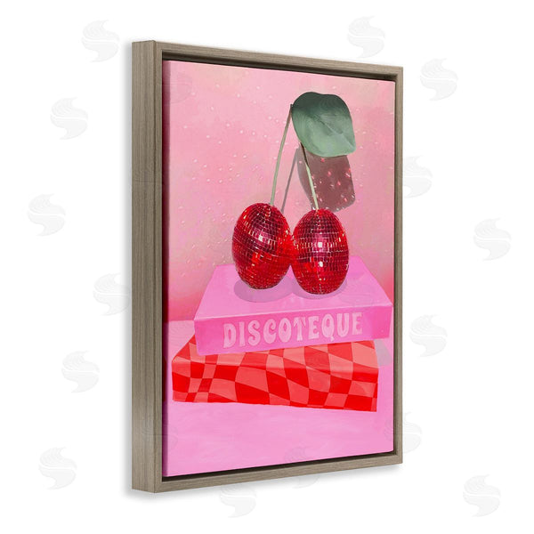 Stupell Industries Stupell Studio | Cherries On Book Stack Wall Art