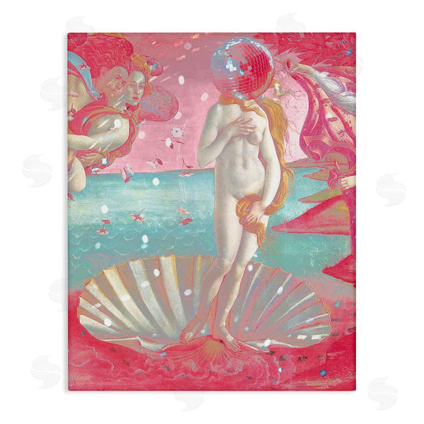 stupell industries Stupell Studio | Chromatic Disco Venus & Clamshell