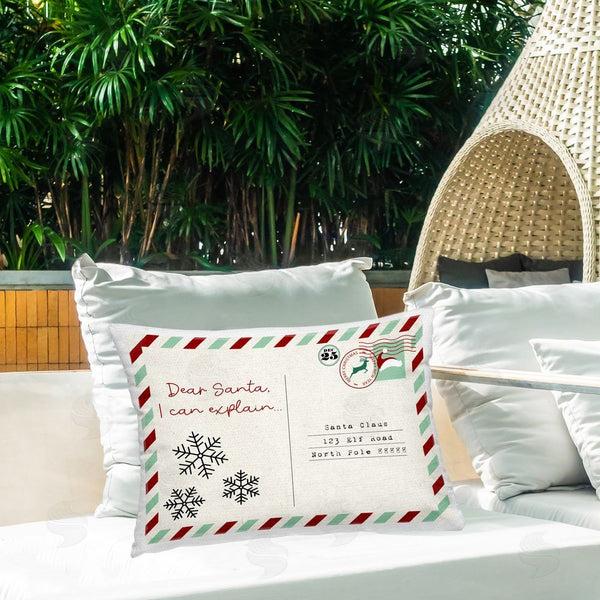Stupell Industries Stupell Studio | Dear Santa Holiday Postcard