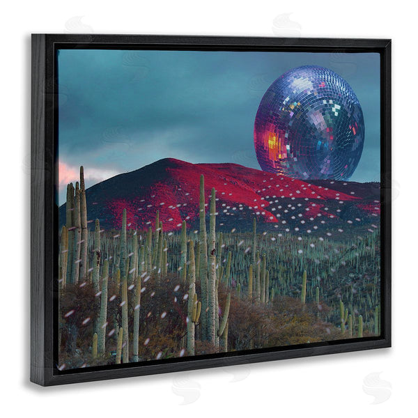 Stupell Industries Stupell Studio | Disco Ball In Desert Wall Art