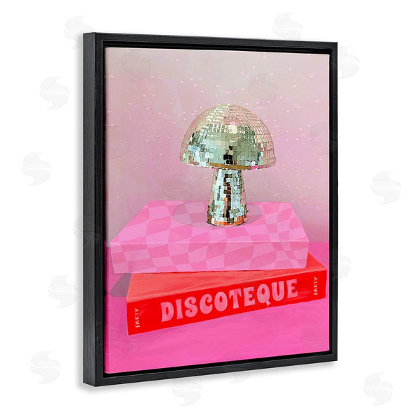 Stupell Industries Stupell Studio | Disco Mushroom On Books Wall Art