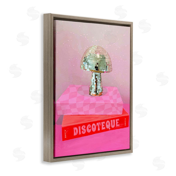 Stupell Industries Stupell Studio | Disco Mushroom On Books Wall Art