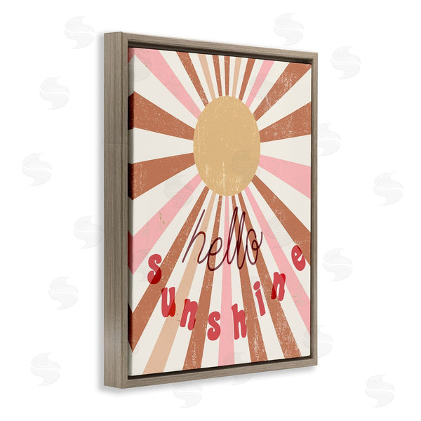 Stupell Industries Stupell Studio | Hello Sunshine Light Bursts