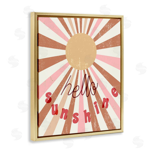 Stupell Industries Stupell Studio | Hello Sunshine Light Bursts