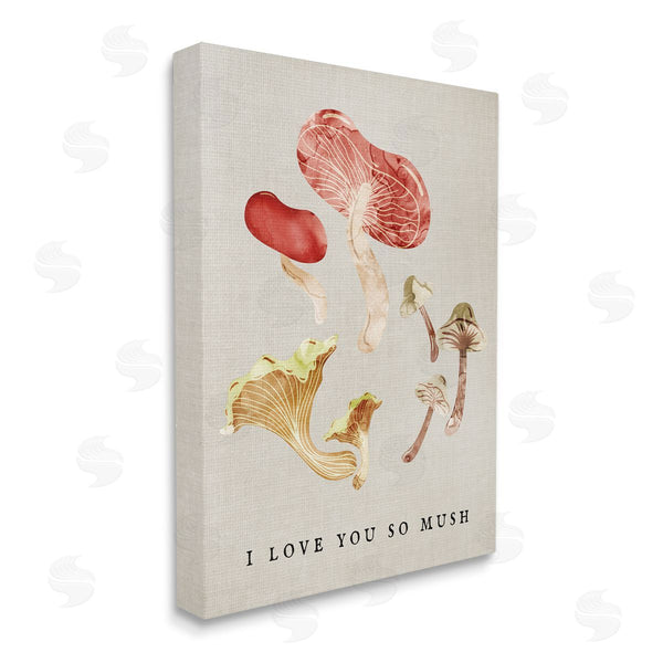Stupell Industries Stupell Studio | Love You So Mush Pun Wall Art