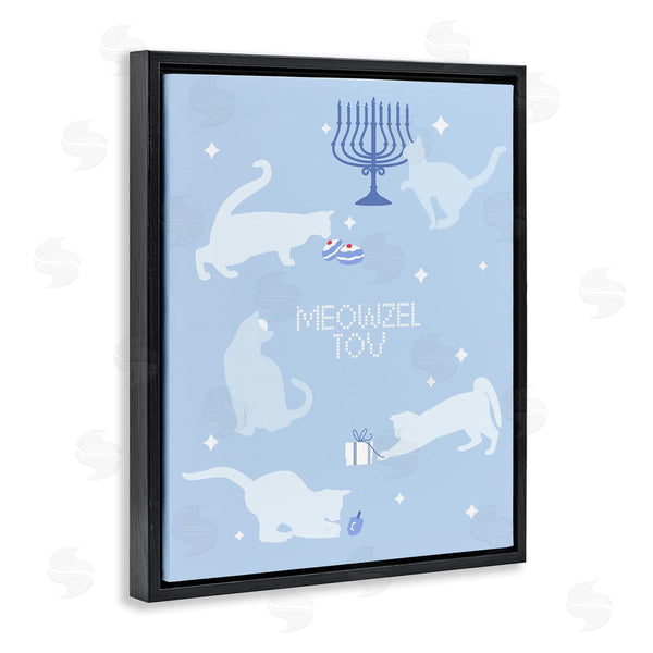 Stupell Industries Stupell Studio | Meowzel Tov Seasonal Cats
