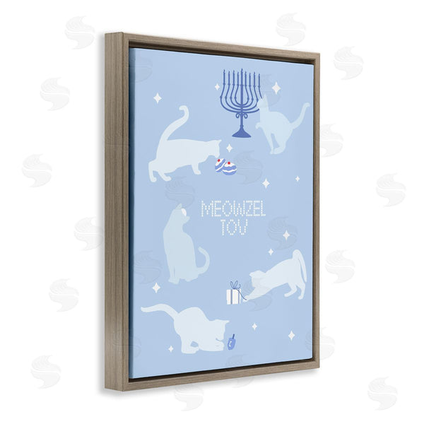 Stupell Industries Stupell Studio | Meowzel Tov Seasonal Cats