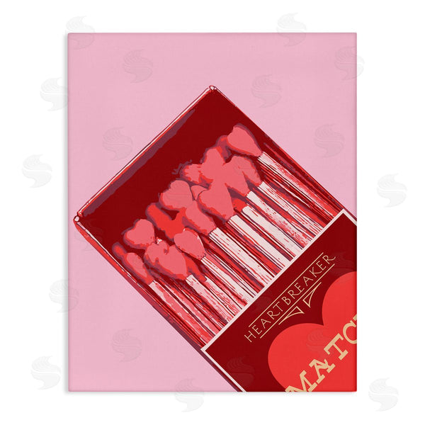 stupell industries Stupell Studio | Pink Heart Shaped Matches