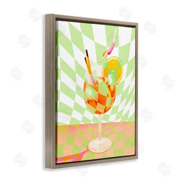Stupell Industries Stupell Studio | Retro Swimmer Summer Cocktail Wall Art