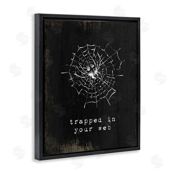 Stupell Industries Stupell Studio | Trapped In Your Web Spider Wall Art