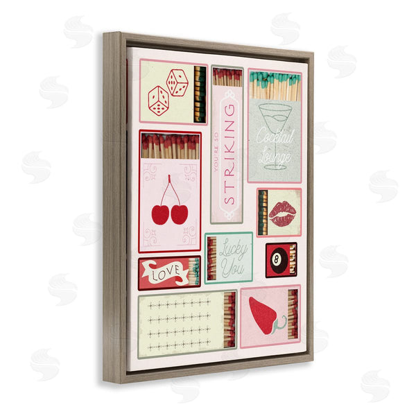 Stupell Industries Stupell Studio | Trendy Glam Matchboxes