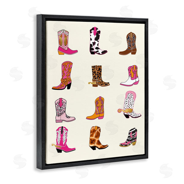 Stupell Industries Susan Arnot | Bright Cowboy Boots & Spurs