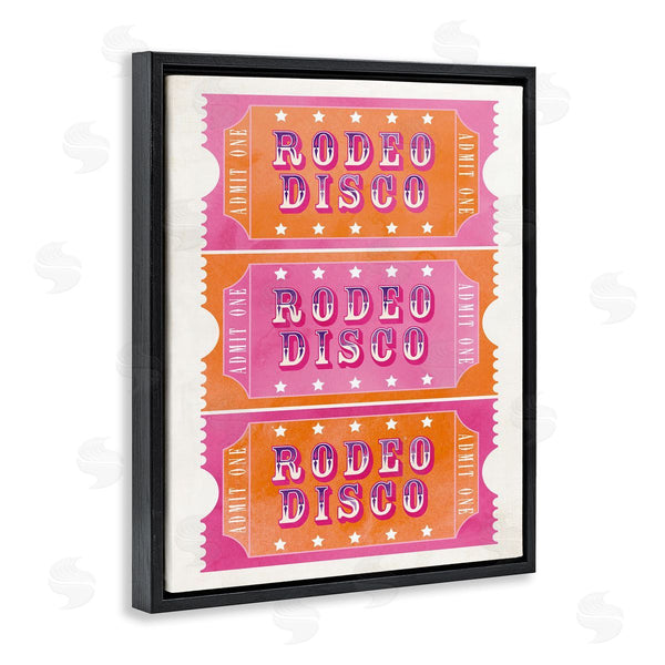 Stupell Industries Susan Arnot | Rodeo Disco Ticket Stubs
