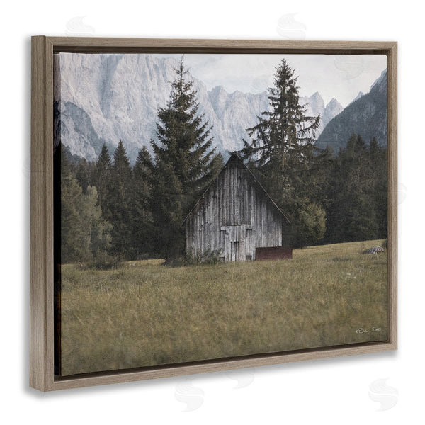 Stupell Industries Susan Ball | Rustic Cabin Landscape