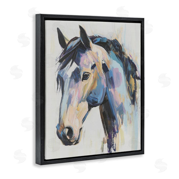 Stupell Industries Svetlana Aleynikova | Chromatic Stallion Abstraction Wall Art