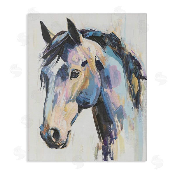 stupell industries Svetlana Aleynikova | Chromatic Stallion Abstraction Wall Art