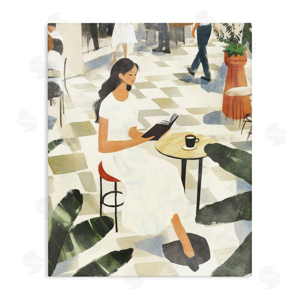 stupell industries Svetlana Aleynikova | Coffee & Pages in Cafe Wall Art