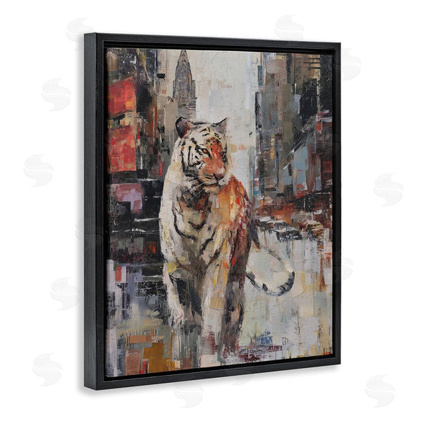 Stupell Industries Svetlana Aleynikova | Concrete Predator Roaming City Wall Art