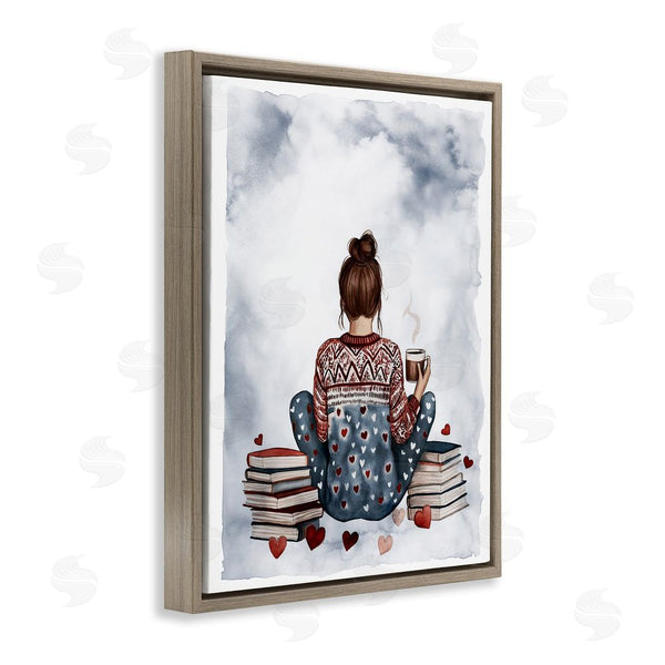 Stupell Industries Svetlana Aleynikova | Cozy Ritual Reader Wall Art