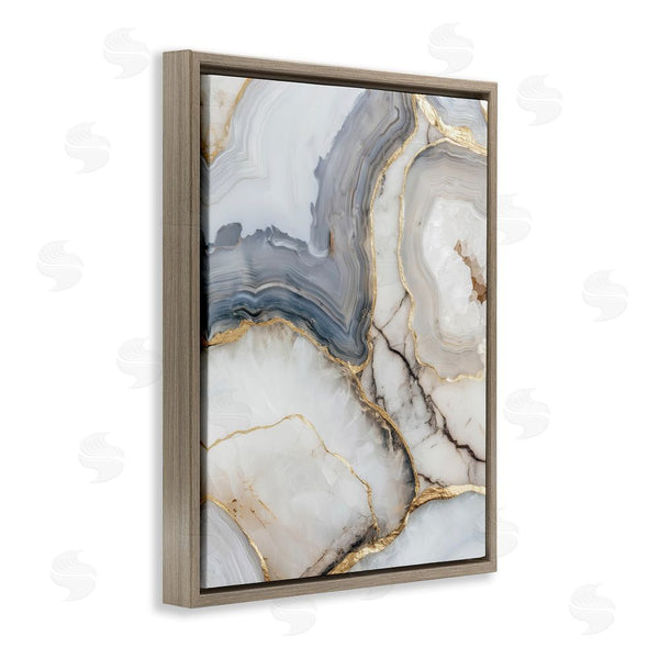 Stupell Industries Svetlana Aleynikova | Crystal Geode With Gold Wall Art