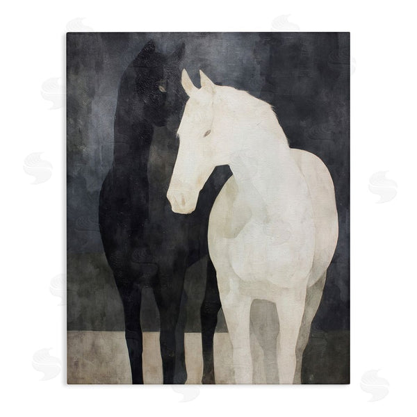 stupell industries Svetlana Aleynikova | Equine Twins Of Wind Wall Art