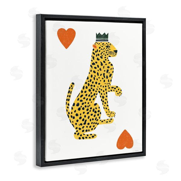 Stupell Industries Svetlana Aleynikova | Leopard & Hearts Card Wall Art