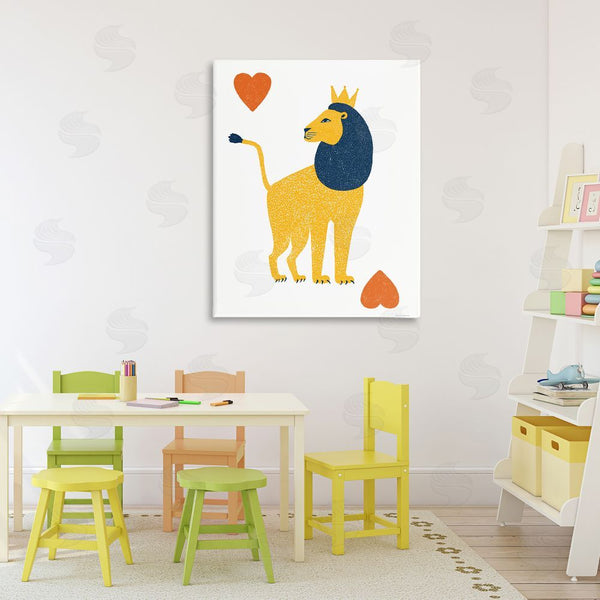 Stupell Industries Svetlana Aleynikova | Lion & Hearts Card Wall Art